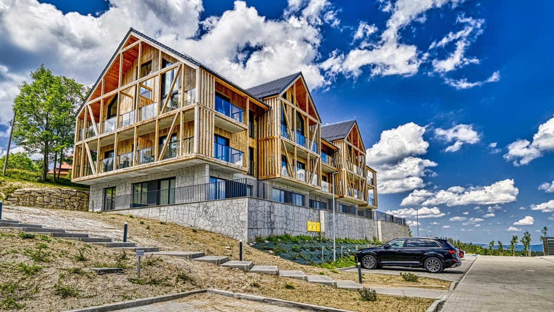 Orlik Vip Residence - Apartament Dwupoziomowy Sniezka Skyline Z Prywatna Sauna Karpacz Buitenkant foto