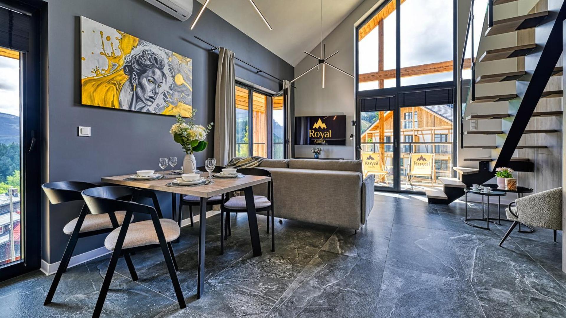 Orlik Vip Residence - Apartament Dwupoziomowy Sniezka Skyline Z Prywatna Sauna Karpacz Buitenkant foto