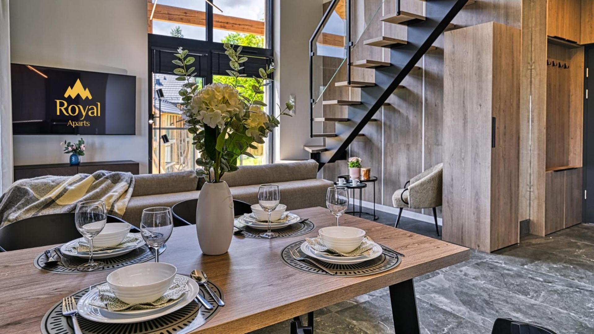 Orlik Vip Residence - Apartament Dwupoziomowy Sniezka Skyline Z Prywatna Sauna Karpacz Buitenkant foto
