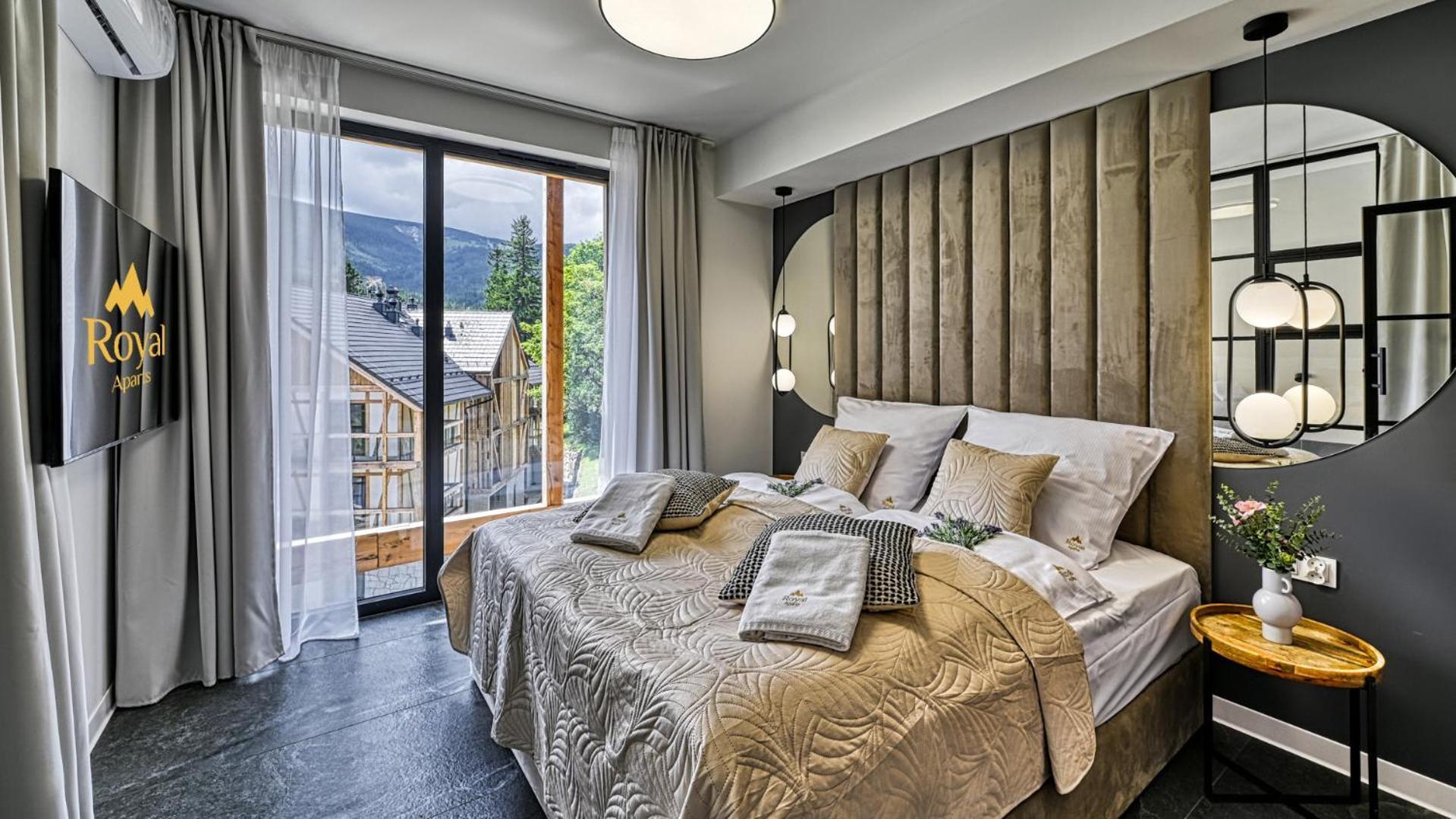 Orlik Vip Residence - Apartament Dwupoziomowy Sniezka Skyline Z Prywatna Sauna Karpacz Buitenkant foto